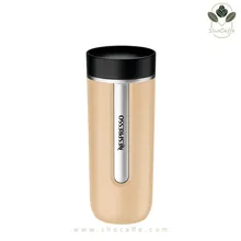 تراول ماگ نسپرسو مدل نوماد سایز بزرگ کرم Nomad Latte تراول ماگ نسپرسو مدل نوماد سایز بزرگ کرم Nomad Latte